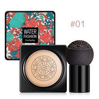 Veido makiažas BB kremas Woman Cushion Beauty Foundation Puff Concealer Foundation 01#natural