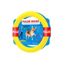 Treniruočių įranga šunims Antkaklis PULLER Mini Laisvės spalvos 13 cm mėlyna geltona spalva