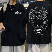 Reperio Eminemo Stano marškinėliai Vintažiniai 90-ųjų hiphopo punk marškinėliai Unisex Harajuku Drabužiai Negabaritiniai Vyriški viršutiniai marškinėliai Gatvės drabužiai Unisex L