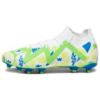 Puma Neymar Jr. x Future Match FG AG Instituto Paketas Vyriški sportbačiai Balti Lenktynių Mėlyni Citrinų Merenginiai 107612-01 46