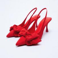 Traf Mados vakarėlio aukštakulniai Seksualūs juodi mėlyni bateliai smailiais kulnais Sandalai Moteriški vakariniai elegantiški satininiai kulniukai Moteriški laisvalaikio batai 35 raudona