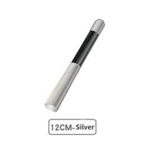 Automobilio antena 12cm anglies pluošto trumpa radijo antena Universali automobilio antena stogo antena radijo signalo antena 12cm sidabras