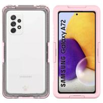 Vandeniui atsparus Samsung A73 S24 Ultra Rider dėklas – Korėjos universalus leidimas S24+ rožinė