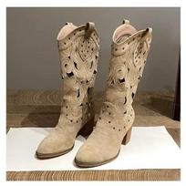 New Women's Boots, Pointed Cut, Heavy-duty Sole, Multiple Colors  Spring Collection 36