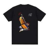 Kobe marškinėliai Cool Streetwear Vyriški moteriški mados hip-hop gryni marškinėliai Vyriški ES dydžio marškinėliai S