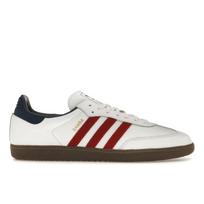 adidas Samba OG Balti Victory Red Indigo Unisex Sportbačiai Core-White Team-Victory-Red Night-Indigo IH4881 40⅔