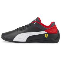 Scuderia Ferrari x Puma Drift Cat Delta Juodi Balti Unisex Sportbačiai Balti 306864-04 35.5