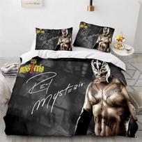 WWE EAW patalynės komplektas, vienvietis dvigulė lova, labai didelė imtynių žaidimo lovos komplektas suaugusiems vaikams, miegamojo antklodžių komplektai 3D spausdinimas 135x200cm 2pcs