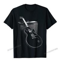 cotton Legendary Blues Guitar And Amp T Shirt Camisas Men Special Printed T Shirts Cotton Men's Tops & Tees Printed On S juoda
