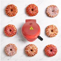Mini Bundt pyragų ir duonos gaminimo aparatas – pusryčių skrudintuvas ir kepimo mašina namuose European standard 220V raudona