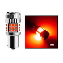 25W 2500lm P21w Led Automobilio Lemputė 3030 1156 Ba15s Transporto Priemonės Auto Aksesuarai Lemputės Sunkvežimis Motociklas Posūkio Signalai Lempa Canbus 12v 24v 1156 BAU15S PY21W