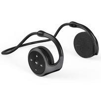 Sportinės Mini Belaidės Ausinės Mini Sulankstomos Bluetooth Ausinės 8D Erdvinis Garsas Gilus Žemas Dažnis Su HD Mikrofonu Palaiko FM TF Režimą Skirtos Iphone Xiaomi Huawei juoda