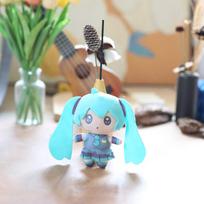 Miela Miela Hatsune Lėlė Pakabukas Pliušinis Žaislas Lėlė Mokyklinio krepšio Pakabinama Dekoracija Raktų pakabukas Skudurinė Lėlė Lėlė Lėlė 14cm