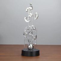 Naujas Modernus Chaoso Švytuoklė Niutono Sūpuojamas Rutulys Amžino Judėjimo Mašina Balansas Fizinis Žaislas Knygų Spinta Biuro Stalas Namų Dekoras 30x10cm