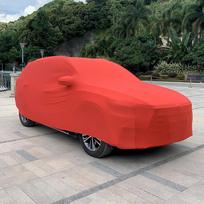 Tampri medžiaga Automobilio uždangalas Grožio Salės Eksponavimui - Tinka Sedano & SUV, Idealiai tinka Automobilių Parodoms & Apsaugai nuo Dulkių Custom Logo tamsiai pilka spalva
