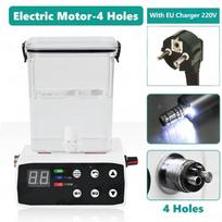 Elektrinis dantų mikro variklis 2/4 skylės su vandens bakeliu Automatinė vandens tiekimo sistema LED 1:1 1:5 mažo greičio pluošto optinis rankinis instrumentas 4 Holes EU PLUG juoda/balta