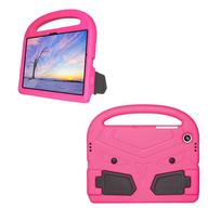 Skirta Samsung Galaxy Tab A8 10.5 colio 2021 SM-X200 SM-X205 dėklas Atsparus smūgiams Saugus vaikams EVA putplasčio rankena Stovas Planšetinio kompiuterio dangtelis Tab A8 10.5 2021 rožinė raudona spalva