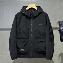 Didelio dydžio 12XL vyriška striukė, neperpučiama vėjo, su gobtuvu, pavasarinė, su kišenėmis, alpinizmo striukė vyrams 12XL juoda