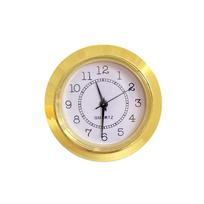 Įdėklas laikrodžio mechanizmui 38MM Metalinis Arabiškas Skaičius DIY Laikrodžio Įdėklas Įmontuotas Laikrodis FIT-UP Amatų Stalo Laikrodis