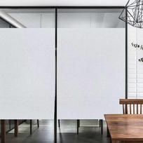 Matuotas statinis privatumo stiklo lipdukas biuro langams, be klijų permatoma nepermatoma plėvelė 45cm x 1m (1 roll) deimantas