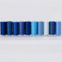Naujas namų 402 poliesterio siūlų rinkinys: 10 ritės, po 400 jardų kiekviena, rankų darbo „pasidaryk pats“ projektams 402 Sewing Thread