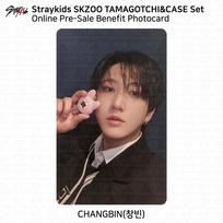[NE Tamagochi įrenginys] STRAYKIDS SKZOO Tamagotchi & Dėklas FANS Parduotuvė Internetu POB Fotokortelė Changbin
