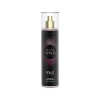 Populiarūs kvapai Prive Gaivus gėlių-vaisių aromatas Plume kūno dulksna 250ml. 8.3 FL.OZ Purškiamas aromatizuotas vanduo Black Option