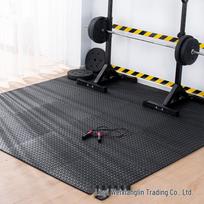 Smūgiams ir garsui atsparus putplasčio sporto salės kilimėlis kovos menams, mankštai ir šliaužiojimui 60x60x1.0cm [Low Density]