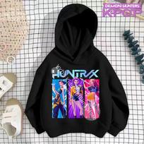 KPop Demonų medžiotojų mados Rumi džemperis užsimetamas mielas ilgomis rankovėmis rudens berniukų mergaičių animacinis Y2K džemperis sportinė apranga 110cm