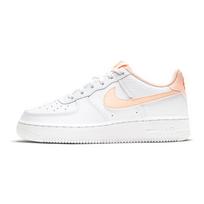Nike Air Force 1 GS Balti Hyper Crimson Vaikams Sportbačiai Crimson-Tint CT3839-102 38 beige