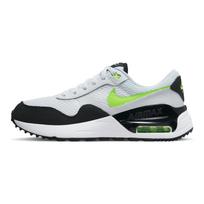 Nike Air Max SYSTM GS Balti Volt Vaikams Sportbačiai Pure-Platinum Juodi DQ0284-100 35.5 white
