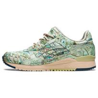 atmos x ASICS Gel Lyte 3 OG Aged Map Vyriški sportbačiai Žali Ledo žali Vidurnakčio mėlyni 1201A856-300 39.5