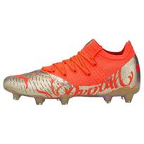 Neymar Jr x Puma Future Z 1.4 FG AG Dream Chaser - Žaidėjų Edition Vyriški sportbačiai Raudoni Ugnies-Koraliniai Auksiniai 107082-01 42.5