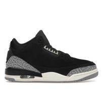 Air Jordan 3 Retro Off Noir Moteriški sportbačiai Juodi Kokoso pienas Cementinės pilkos spalvos CK9246-001 36
