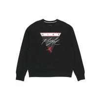 Jordan Flight Fleece-Lined Warm Pullover Sport Sweatshirt Men Tops Black CZ8265-010 L