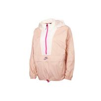 Nike Sportswear Half Zip megztinis su gobtuvu moterims, rožinė CJ2290-287 M