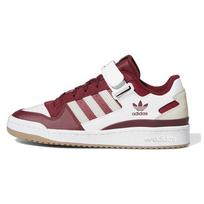 Adidas Forum Low Collegiate Burgundy Grey Unisex sportbačiai Raudoni Pilki-Vienas Debesies Balti GX7068 43⅓