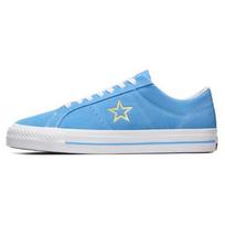 Converse One Star Pro Šviesiai mėlyni Auksiniai Unisex Sportbačiai Balti A06647C 35.5