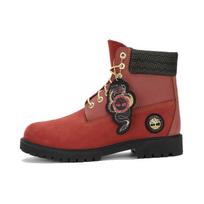 Timberland kvėpuojantys patvarūs kasdieniai patogūs trumpi lauko batai Vyriški batai Raudonai rudi A29PN 42 black