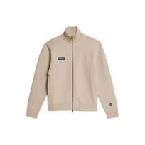 Adidas Originals X Spezial Lawton Sportinis Džemperis Vienspalvis Logotipas Megztas Ilgomis Rankovėmis Striukė Vyriškos Striukės Šviesiai Chaki IN6757 M
