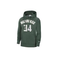 Nike NBA Milwaukee Bucks Giannis Antetokounmpo Essential Fleece Hoody Žalias Vyriškas Streetwear DB1184-323 S
