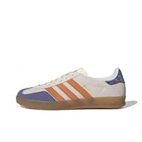 Adidas Gazelle Indoor Kremas Mėlynas Vynuogės Oranžinės Unisex Sportbačiai Kremas-Baltas JQ0956 36⅔