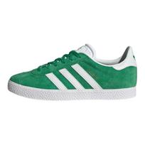 Adidas Gazelle J žaliai balti vaikiški sportbačiai debesų baltumo-aukso-metalinio metalo spalvos IE5612 36