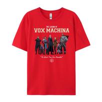 The Legend Of Vox Machina Group With Varsity XS Graphic T Shirts Men Clothing S