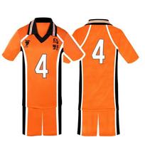 Haikyu!! Haikyuu Cosplay Kostiumas Karasuno Koukou Vidurinės Mokyklos Tinklinio Klubas Hinata Shoyo Kageyama Tobio Sportinė Apranga Marškinėliai as the picture-S