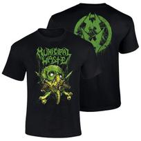 Municipal Waste Thrash Metal Grupės Grafinis Medvilninis Marškinėlis Vyrams Moterims Trumpomis Rankovėmis Spausdintas Marškinėlis Medvilniniai Viršutiniai Drabužiai Mados Prekės Ženklo Vasarinis Marškinėlis M