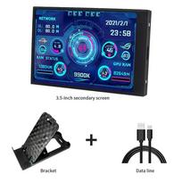 3,5 colio mini kompiuterio antrinis ekranas IPS USB C antrinis ekranas kompiuteriui CPU GPU RAM HDD monitorius LCD ekranas laisvai AIDA64 Option 1