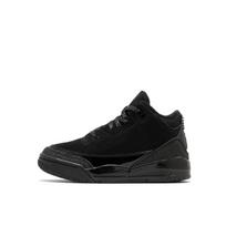 Air Jordan 3 Retro Juodasis katinas (2025 m.) Vaikas & Kūdikis EU 35 juoda
