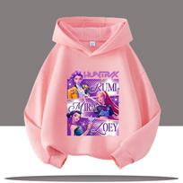 Y2K KPop Demonų Medžiotojai Džemperiai Paauglės Mergaitės Berniukai Rumi KPop Demonų Medžiotojai Džemperis Rudens Kasdieniai Ilgomis Rankovėmis Vaikų Drabužiai 150