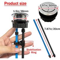 48 mm tualeto mygtukas, tualeto bakelio mygtukas, dvigubo nuspaudimo nuleidimo mygtukas, reguliuojamas tualeto vandens bakelio mygtukas Glacier Bay Aquasource TOTO 38mm